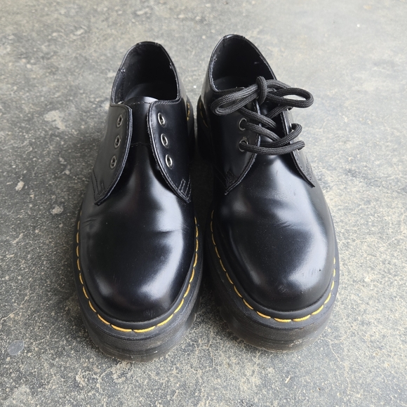 Dr. Martens 1461 Quad Platform Shoes - Picture 3 of 9